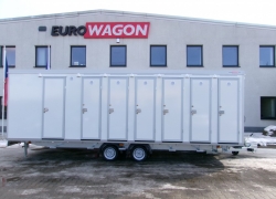 Mobile trailer 139 - toilets and urinals