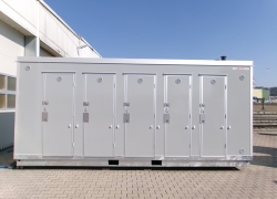 Mobile container 7 - WC + showers + washroom