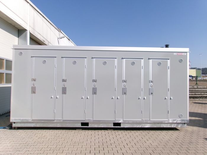 Mobile container 7 - WC + showers + washroom