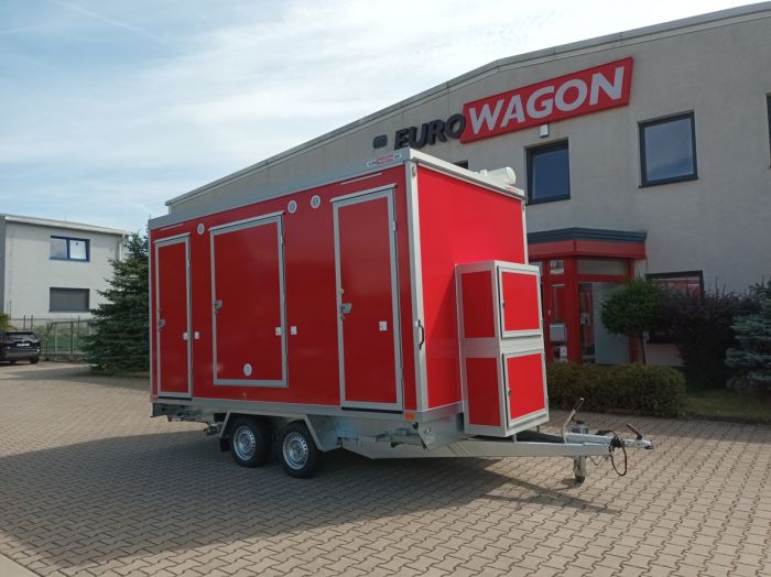 Mobile Wagen 131 - Duschen mit Vakuumtoilette